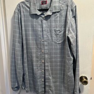 UNTUCKit Blue Casual Button Down Shirt